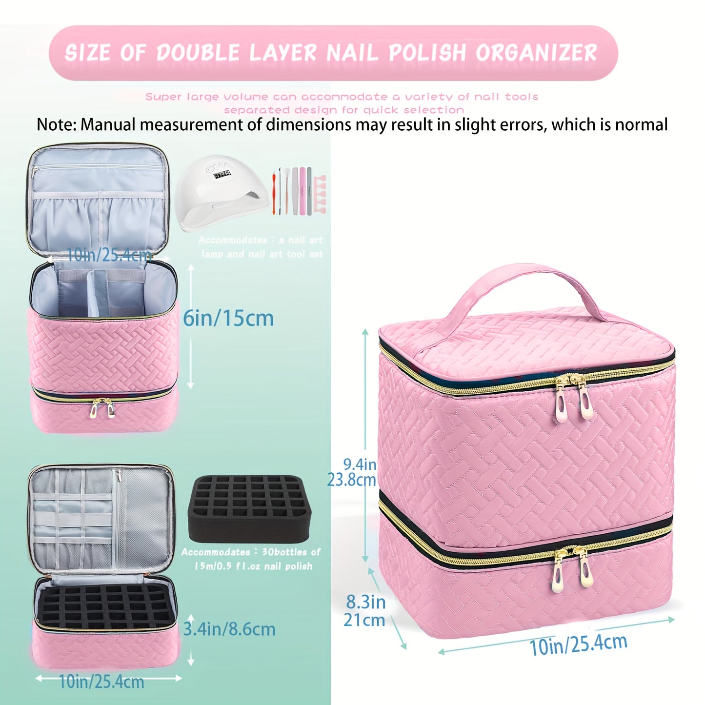Luxury Nail Tool Organizer