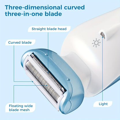 Luxury 3-in-1 Women's Shaver