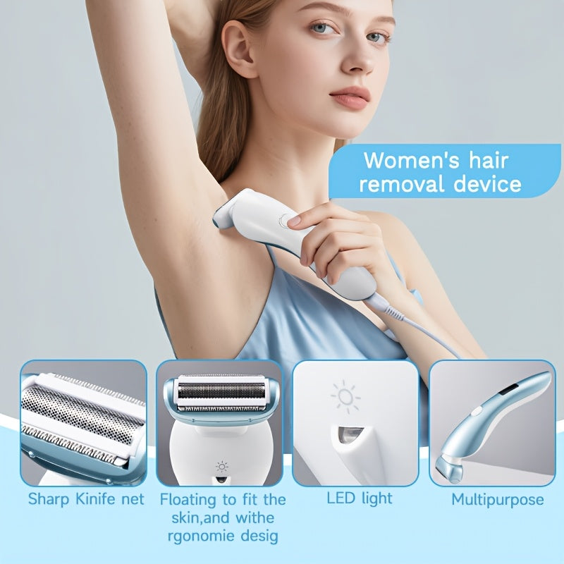 Luxury 3-in-1 Women's Shaver
